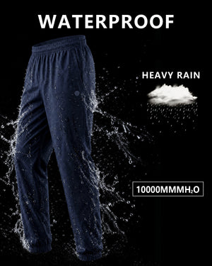 Pantalones Deportivos Ligeros Impermeables con Bolsillos con Cremallera