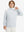 Youth Winter Micro-fleece Quarter Zip Pullover in klein blue, youth model front upper body view