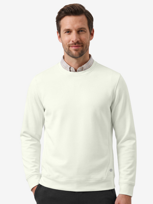 Ultra-Comfort Velour Lining Crew-Neck Sweatshirts