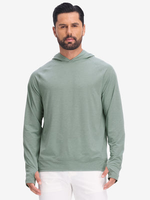 Sudadera con capucha ultraligera, suave y que absorbe la humedad