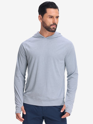 Sudadera con capucha ultraligera, suave y que absorbe la humedad