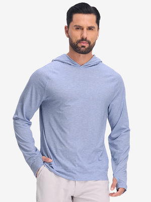 Sudadera con capucha ultraligera, suave y que absorbe la humedad