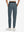 Back lower body shot of model wearing grey blue women's lightweight athletic sweatpants