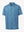 3D view of MAELREG Performance Jersey Print Polo in Blue White Butterfly – breathable golf fabric