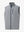3D view of the light grey windproof golf vest, showcasing its sleek design and functional zippered pockets.