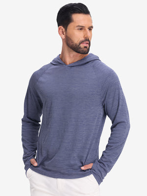 Sudadera con capucha ultraligera, suave y que absorbe la humedad