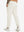 Water Resistant Comfy Fleece Golf Joggers in cream, front lower body fit view