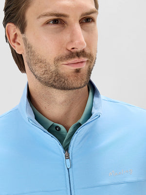 Lightweight Water-Resistant Nylon Blend Jacket