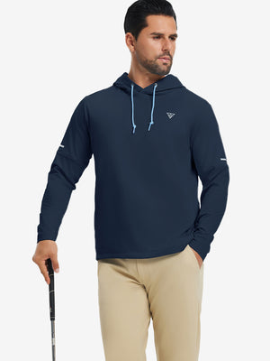 Sudadera polar casual de cuello redondo con capucha