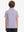 Back upper body view of youth performance golf polos, showing shape and smooth light pink/cobalt  finish