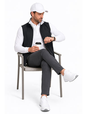 Quick-Drying Jacket Vest with Zipper Pocket