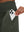 Detail view of side pocket on army green women's stretch a-line golf skort with 7 pockets
