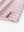 Close-up of side hem slit on Red Blue Stripe Performance Stripe Golf Shirt