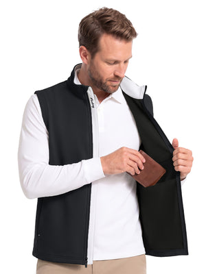 Quick-Drying Jacket Vest with Zipper Pocket