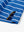 Hem detail of trendy boys stripe polo shirts, fine finish with subtle blue stripe touch