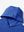 Hood detail of the klein blue dry fit stretchy sweatshirts hoodie, showing smooth fabric and neat seams.