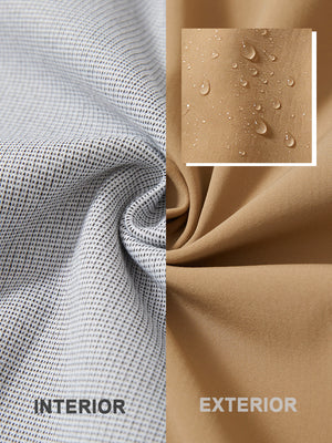 Chaqueta de Invierno Softshell con Capucha, Resistente al Agua y con Tecnología Térmica