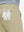Detail view of back pocket on khaki straight fit lightweight dress golf pants