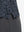 Detail view of hem on black gray blocks women's sleeveless q-zip print quick dry golf tops
