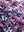 Close-up texture of rose red florals women's sleeveless v-neck print golf shirts fabric showing printed weave detail.