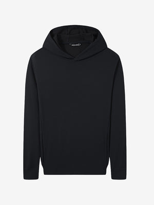 Texture Pullover Hoodie with Pockets