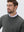 Heather Brushed Rib Knit Crewneck Sweatshirt