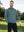 Quarter Zip Hoodie with Kangaroo Pocket
