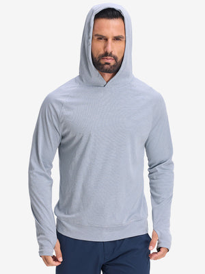 Sudadera con capucha ultraligera, suave y que absorbe la humedad