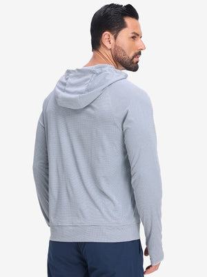Sudadera con capucha ultraligera, suave y que absorbe la humedad