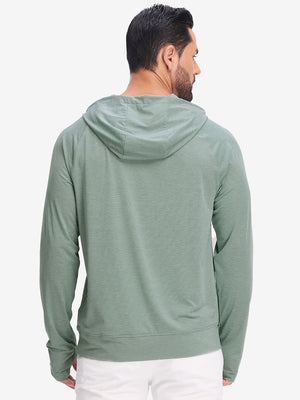 Sudadera con capucha ultraligera, suave y que absorbe la humedad