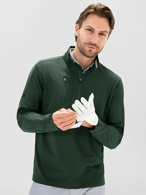 Quick-Drying Quarter Zip with Chest Pocket